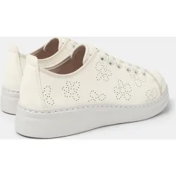 Zapatillas de piel de mujer Runner Up con cordones