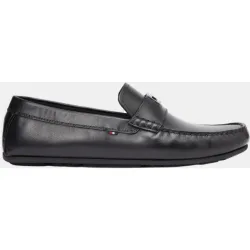 Mocasines de piel con adorno metálico