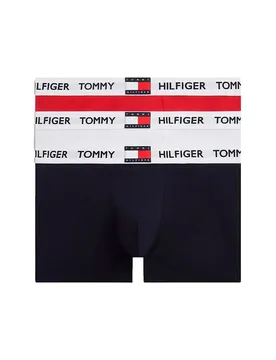Boxers Um0um03835 Trunk 3 Unità Medium Red / White / Navy Blue 2XL