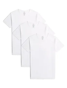 Couche De Base à Manches Courtes D29456-01 3 Unités Bright White M