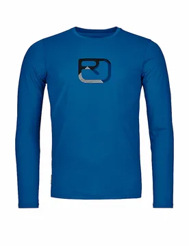 Herren Funktionsshirt MTN Silhouette 150 COOL Tencel blau L M - Ortovox - FashionsVida