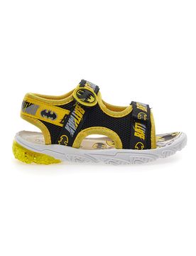Sandali con Velcro Gialli e Neri Batman 1020168 29