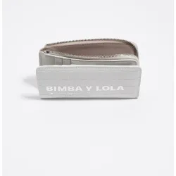 Cartera pequeña de mujer con grabado cocodrilo