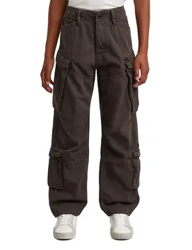 Pantaloni Rovic 3d D29285-01 Loose Fit Deep Brown 16 Anni