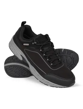 Ramble Softshell Mens Waterproof Shoes - Grey - Grey - Size: 12 - Mountain Warehouse - FashionsVida