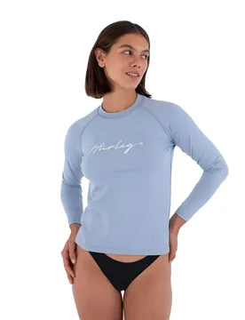 Rash Guard Manches Longues Zippé Wleu00002 Spring Breeze L