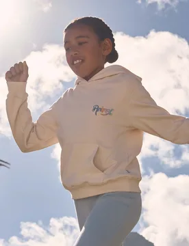 Maya Kids Graphic Hoodie - Pink - Animal - FashionsVida