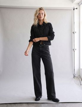Sinsay - Giacca in denim - grigio