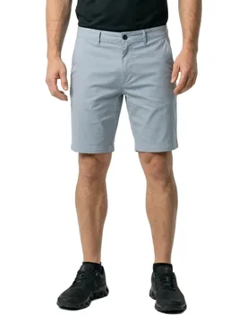 Pantaloni Corti Chino Slim 01 Light / Pastel Blue 33 - BOSS - FashionsVida