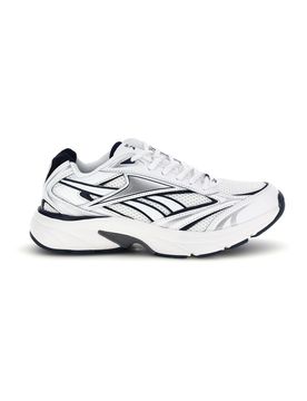 Sneakers bianco con inserti navy e silver Belwave 43