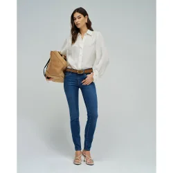 Vaqueros pitillo wonder push up skinny de mujer