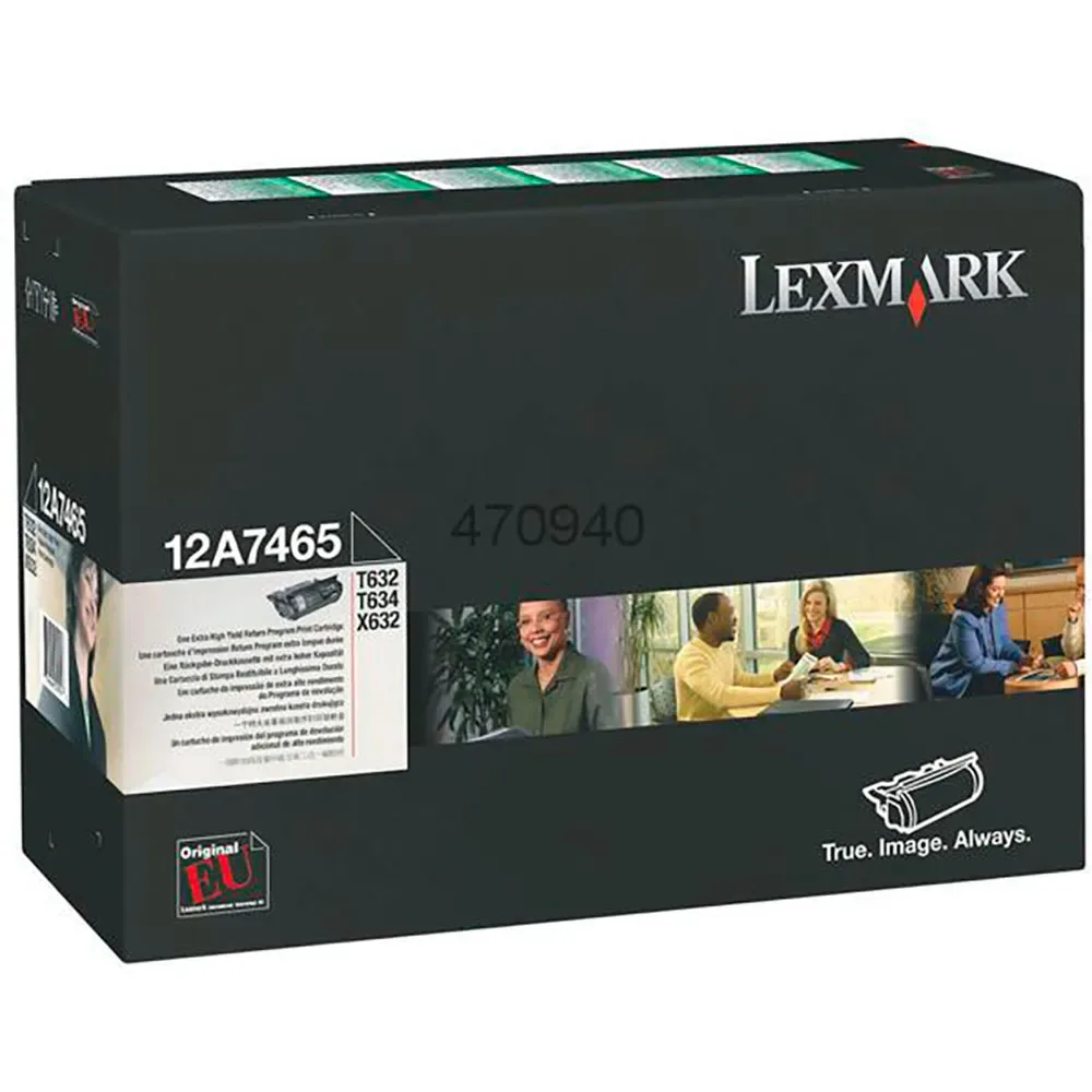 Toner T632 T634 Black One Size unisex - Lexmark - FashionsVida