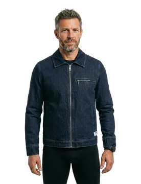 Hugo Veste En Jean Elzo 10276905 Dark Blue M - Hugo Boss - FashionsVida