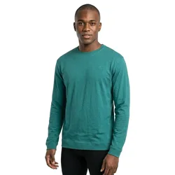 T-shirt à Manches Longues Slub Botanical Heat XS Homme
