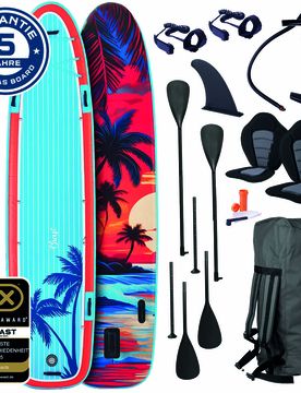 XXL SUP Board aufblasbar FAMILY SUNSET 370