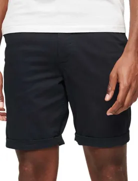 Pantaloni Corti Chino Vintage Officer Eclipse Navy 28