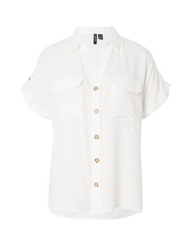 VERO MODA Blusa 'VMBumpy' blanco
