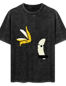 Banana Strip T-Shirt Large Size Breathable Tee - Aliexpress - FashionsVida