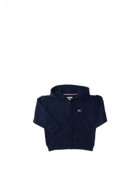 Felpa con cappuccio BLU NAVY 8