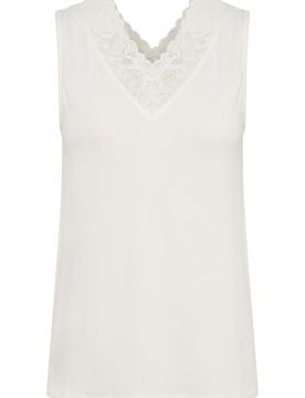 Cream Top 'Trulla' blanco