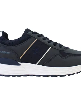 Orwell Mens Navy Trainers - Size Uk 9 - Penguin - FashionsVida