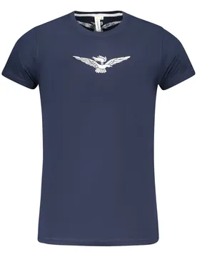 Herren KURZARM-T-SHIRT Blau S5S640-5586_BL044