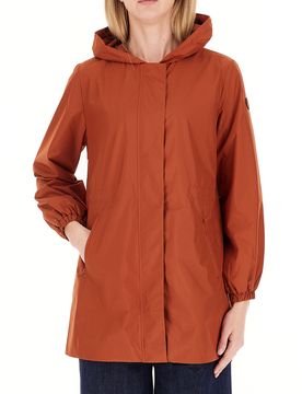 Impermeabile con cappuccio TERRACOTTA 4