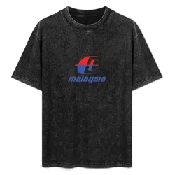 Malaysia Airlines Official logo T-Shirt Holiday Simple Tee Shirt