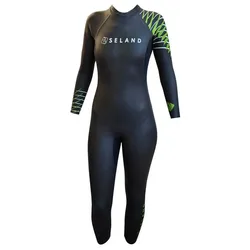 Combinaison En Néoprène à Manches Longues Triathlon Woman