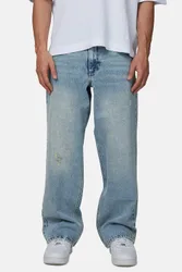 Mens Blue Baggy Denim Jeans - Size 32 (Waist)