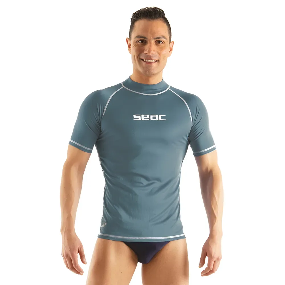 Rash Guard Manches Courtes T-sun Grey M - Seacsub - FashionsVida
