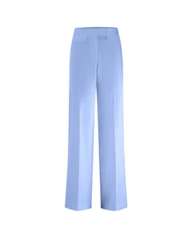 Pantalones de traje Wide Fit azul claro 34 - Riani - FashionsVida