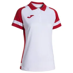 Lider Short Sleeve Polo White / Red XL