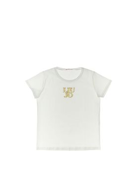 T-shirt girocollo JUNIOR PANNA 16