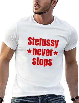 Stefussy Never stops ?? T-Shirt cotton t shirts man 100% men t shirt cotton 100% t shirt custom print T-shirt - Aliexpress - FashionsVida