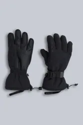 Flow Womens Snow Gloves - Black - Black - Size: S