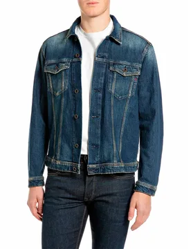 Giacca M13m9.000.79522d Dark Blue L - Replay - FashionsVida