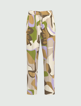 Pantalone jogger donna sabbia