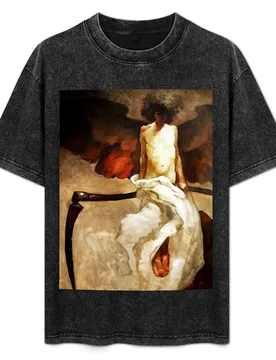Untitled (The Reaper), by Franz Von Stuck T-Shirt Quick Dry Light Sports T-Shirt - Aliexpress - FashionsVida
