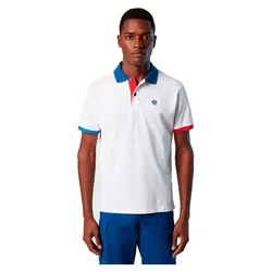 Graphic 692398 Short Sleeve Polo White 2XL Men