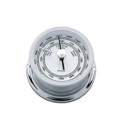 B72c Nautical Barometer Chrome One Size unisex
