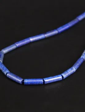Strand Natural Lapis Lazuli Cylinder Shape Beads,Raw Stone Gems Column Pendants Loose Beads DIY Necklace Jewelry Making - Aliexpress - FashionsVida