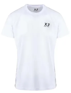 San Luis Short Sleeve T-shirt White L - X3 - FashionsVida