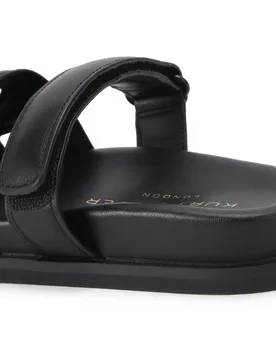 Sandalias planas de mujer Eagle Cut Out de cuero con detalle en tira - Kurt Geiger - FashionsVida
