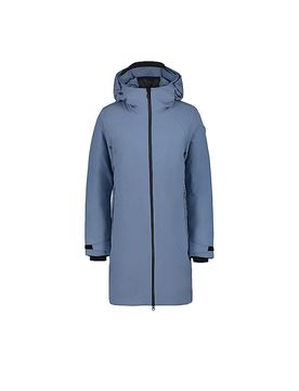 Parka Kemi à capuches bleu L