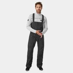 Men's HP Foil Pro Sailing Salopette Grey S - Ebony Grey - Male