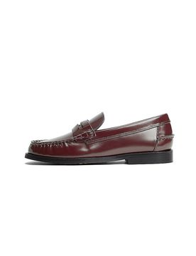 Mocasines TH PENNY BAR rojo oscuro 37