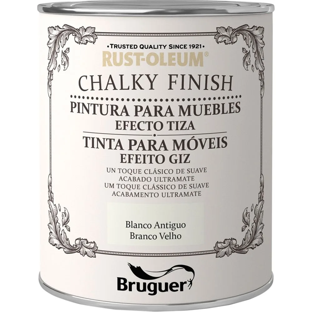 Pintura Efecto Tiza Chalky para Muebles 750 ml - Rust Oleum - FashionsVida