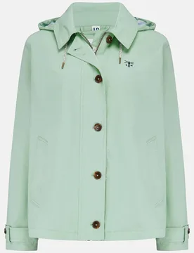 Women's Blair Coat in Light Green Size: 10 - Light Green - Size: 10 - Lighthouse Clothing - FashionsVida