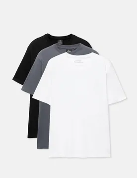 Pack Of Short Sleeve T-Shirts (Size: ) - Pull&bear - FashionsVida